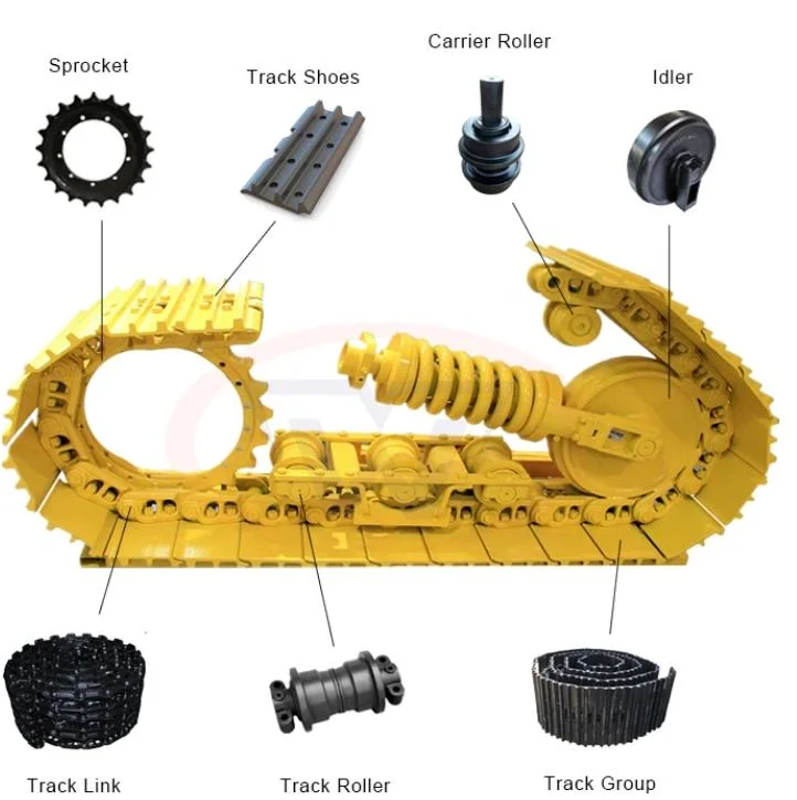 Idler Ass`Y Excavator Front Idler Undercarriage Front Idler Assy Manufacturer Wholesale 17A-30-00042